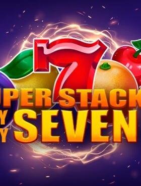 Shiny Fruity Seven 10 Lines Super Stacked