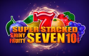 Shiny Fruity Seven 10 Lines Super Stacked