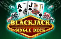 Single Deck Blackjack logo