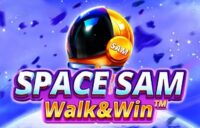 Space Sam Walk and Win logo