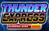 Thunder Express RUNNING WINS logo