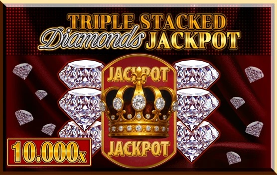Triple Stacked Diamonds Jackpot