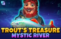 Trout’s Treasure — Mystic River logo