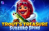 Trout’s Treasure — Subzero Spins logo