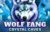 Wolf Fang — Crystal Caves logo